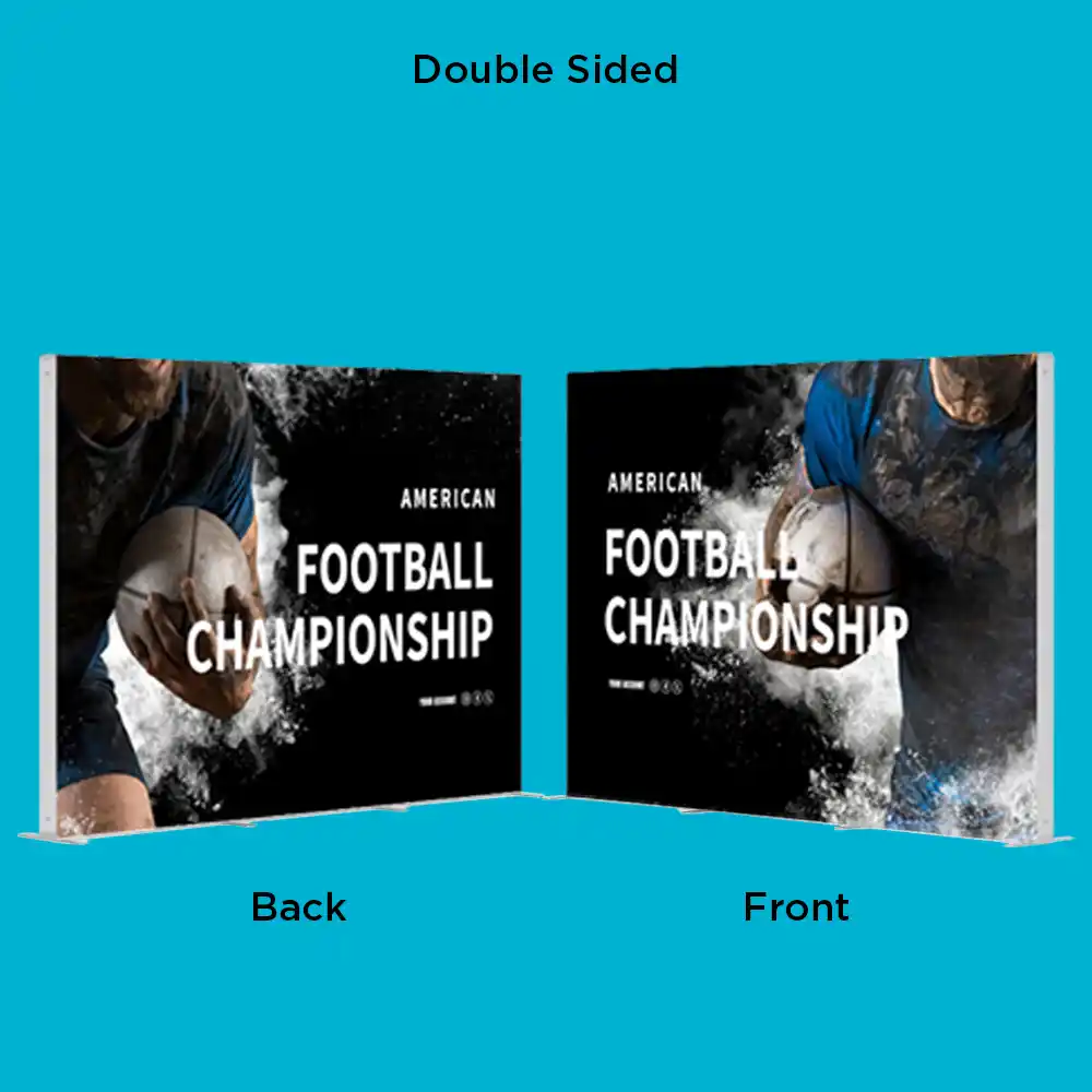 Custom Printed 10 ft Backlit Fabric Backdrop on High Quality Materials 3 Custom Printed 10 ft Backlit Fabric Backdrop on High Quality Materials 3