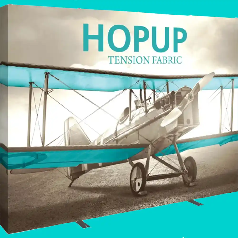 Custom Printed 10 ft Hopup Display on High Quality Materials 2 Custom Printed 10 ft Hopup Display on High Quality Materials 2
