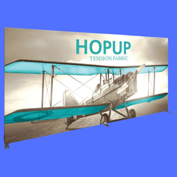 Custom Printed 15 ft Hopup Display on High Quality Materials 1 Custom Printed 15 ft Hopup Display on High Quality Materials 1