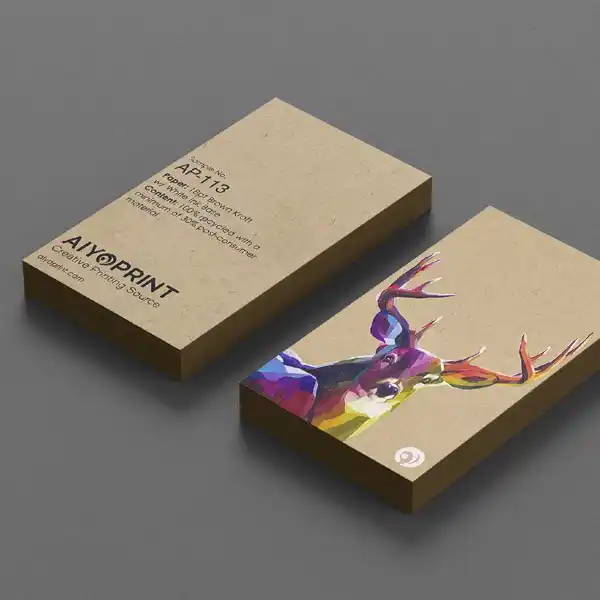 Custom Printed 18 pt Kraft Card Stock on High Quality Materials 2 Custom Printed 18 pt Kraft Card Stock on High Quality Materials 2