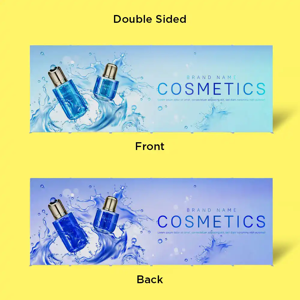 Custom Printed 20 ft Fabric Backdrop on High Quality Materials 2 Custom Printed 20 ft Fabric Backdrop on High Quality Materials 2