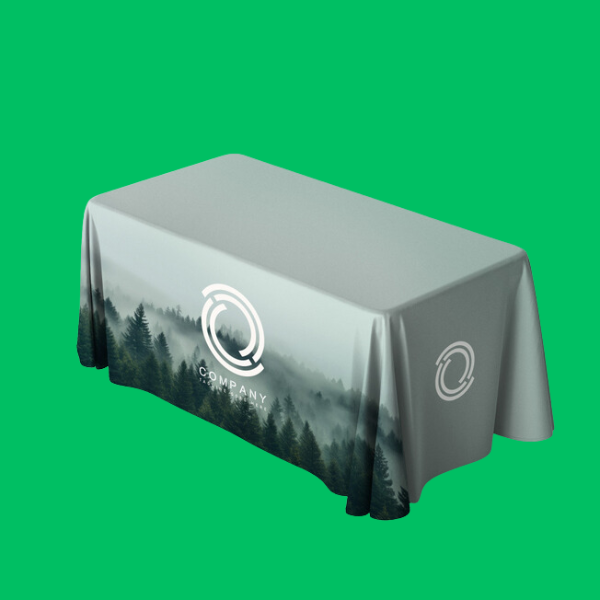 Custom Printed 4 ft Table Cover on High Quality Materials 1 Custom Printed 4 ft Table Cover on High Quality Materials 1