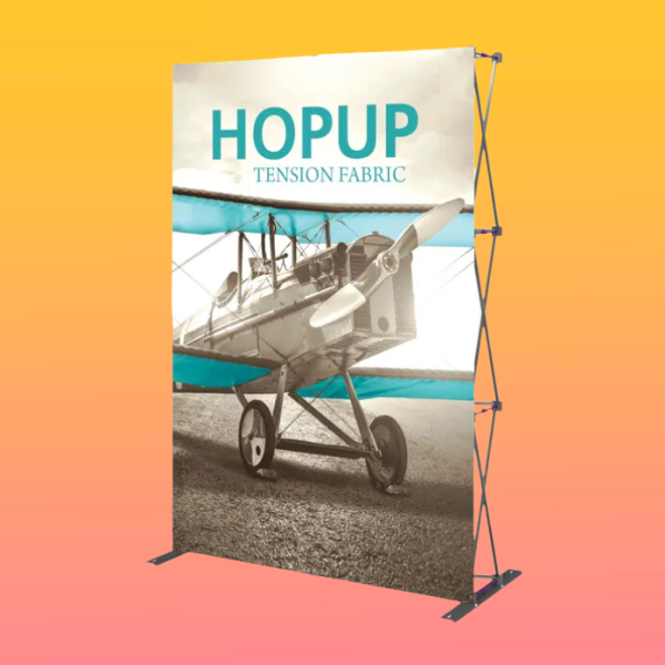 Custom Printed 5 ft Hopup Display on High Quality Materials 2 Custom Printed 5 ft Hopup Display on High Quality Materials 2