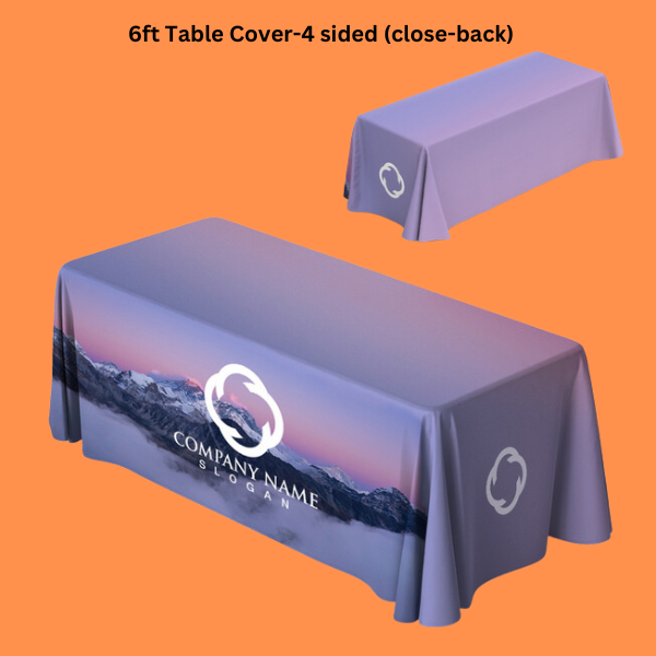 Custom Printed 6 ft Table Cover on High Quality Materials 3 Custom Printed 6 ft Table Cover on High Quality Materials 3