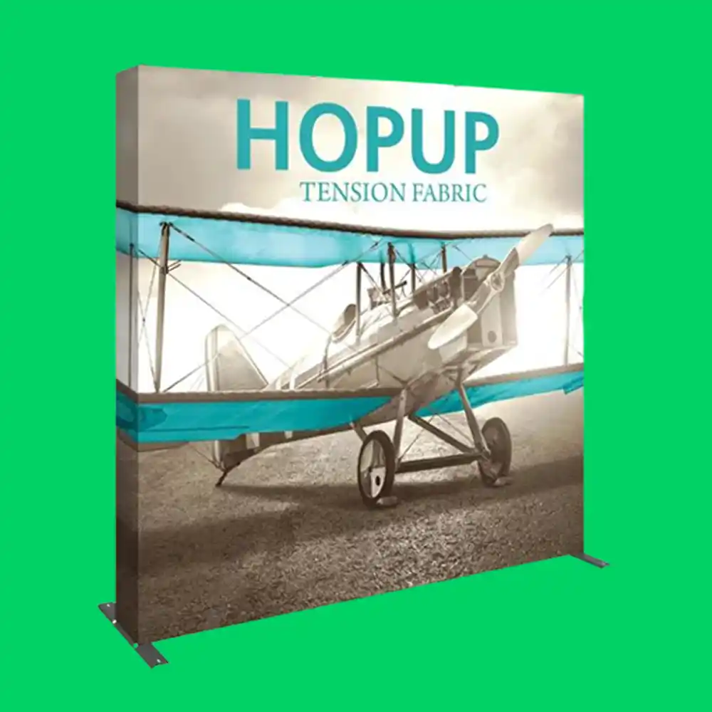 Custom Printed 75 ft Hopup Display on High Quality Materials 2 Custom Printed 75 ft Hopup Display on High Quality Materials 2