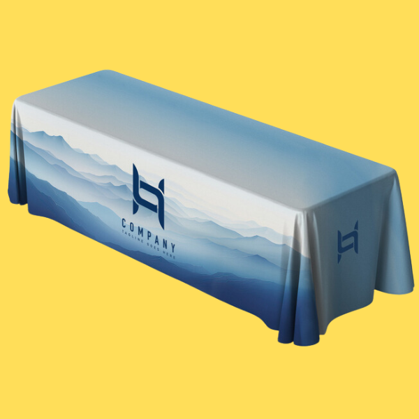 Custom Printed 8 ft Table Cover on High Quality Materials 1 Custom Printed 8 ft Table Cover on High Quality Materials 1
