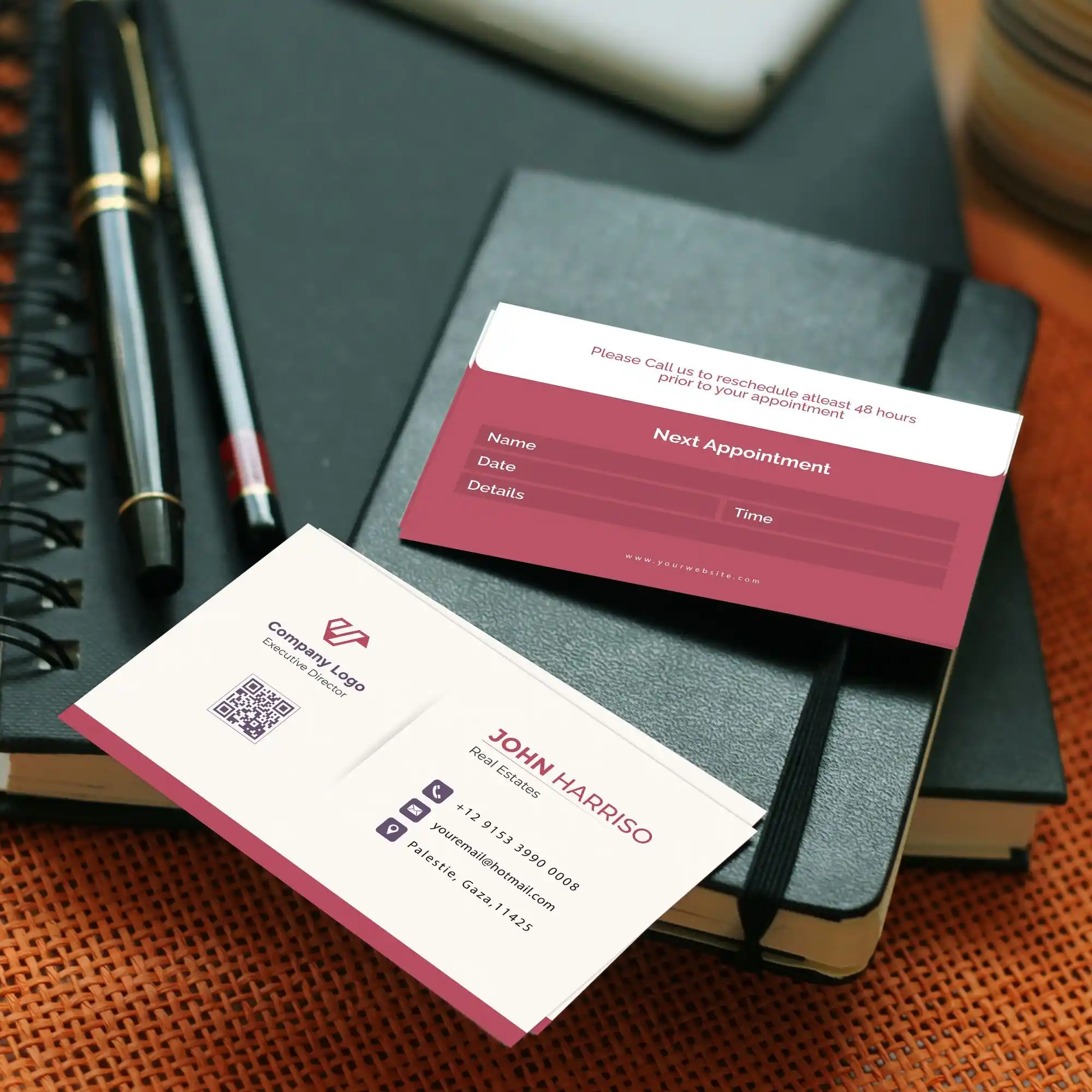 Custom Printed Appointment Cards on High Quality Materials 3 Custom Printed Appointment Cards on High Quality Materials 3