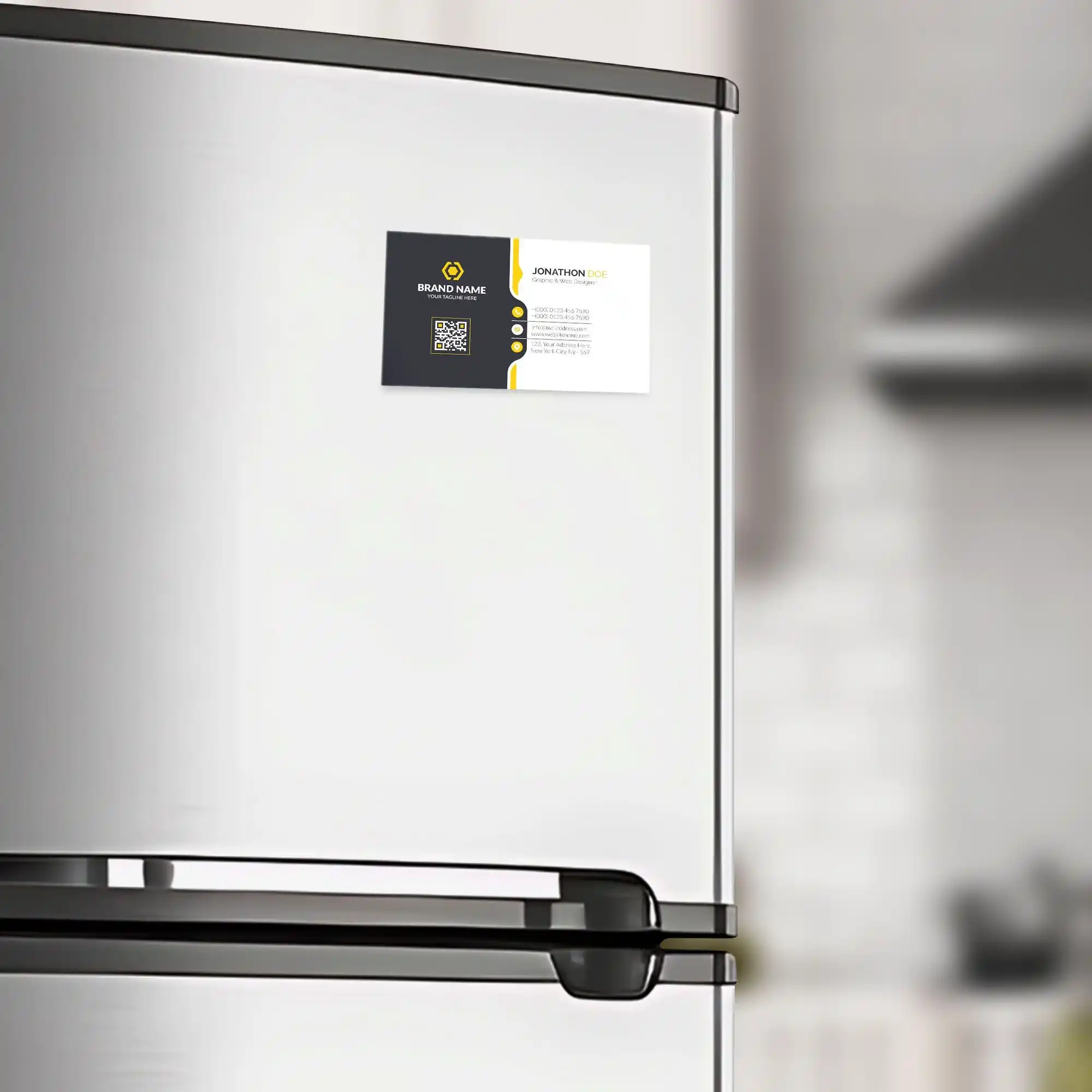 Custom Printed Business Card Magnets on High Quality Materials 2 Custom Printed Business Card Magnets on High Quality Materials 2