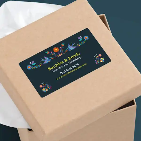 Custom Printed Business Card Stickers on High Quality Materials 2 Custom Printed Business Card Stickers on High Quality Materials 2