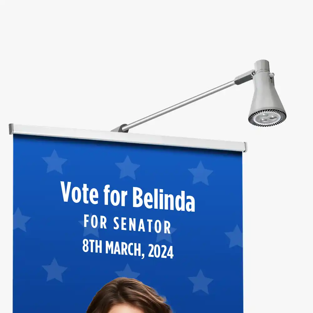 Custom Printed Campaign Banner Stand on High Quality Materials 4 Custom Printed Campaign Banner Stand on High Quality Materials 4