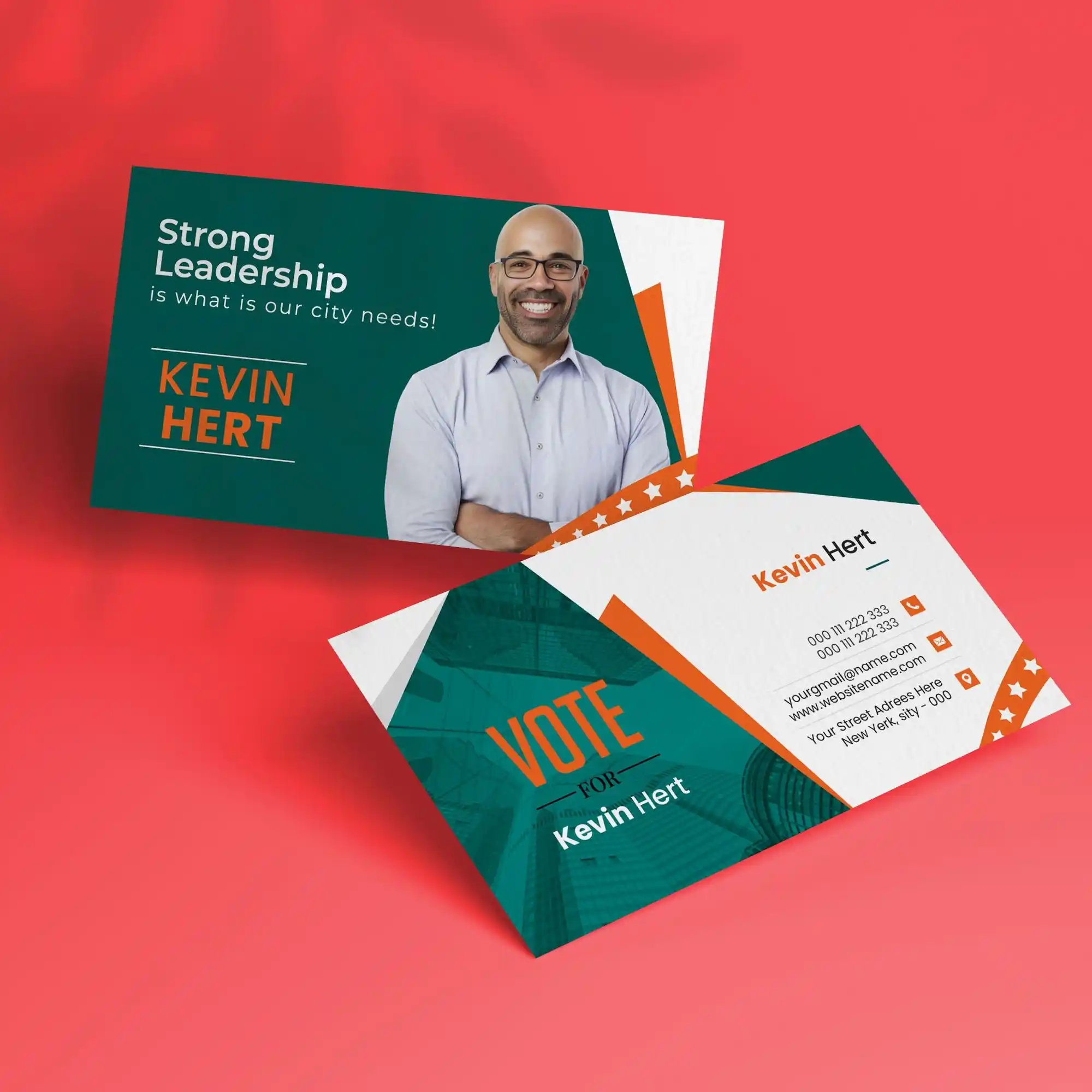 Custom Printed Campaign Business Cards on High Quality Materials 2 Custom Printed Campaign Business Cards on High Quality Materials 2