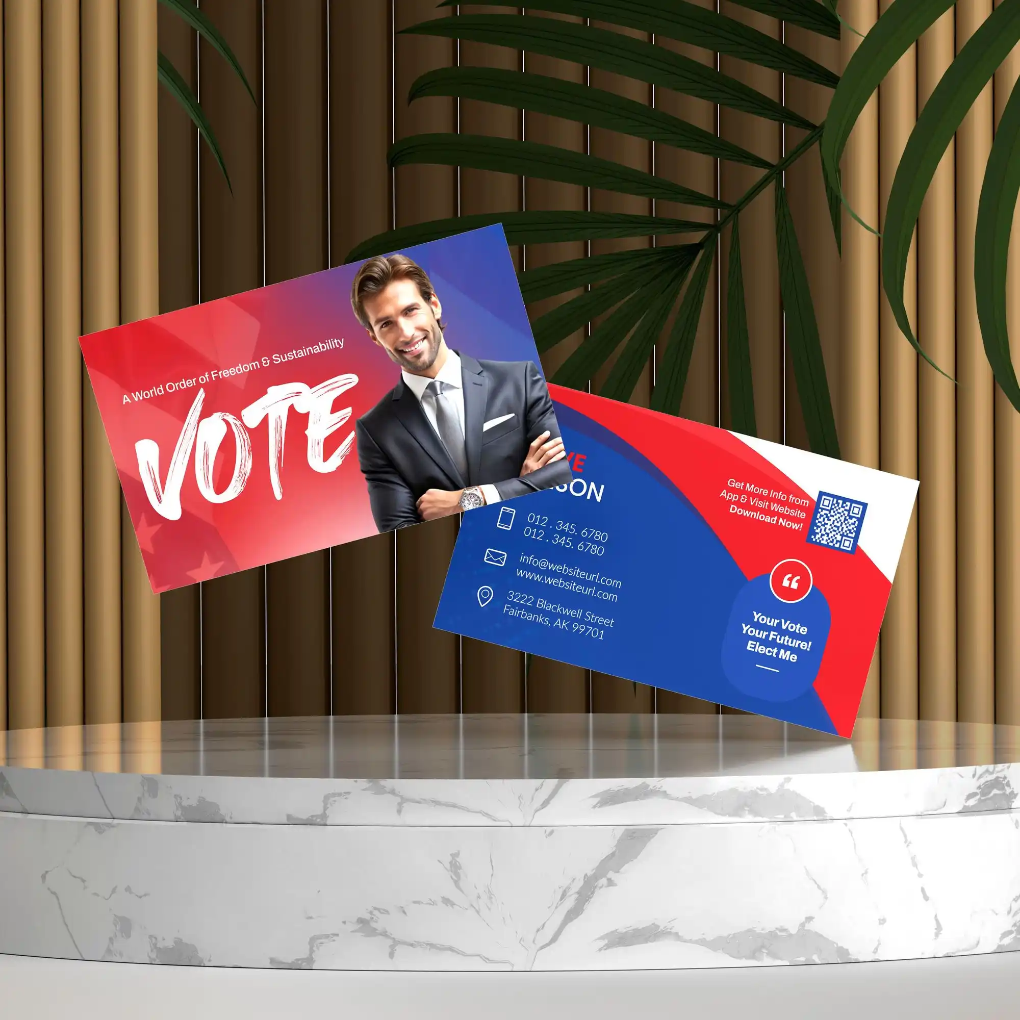 Custom Printed Campaign Business Cards on High Quality Materials 3 Custom Printed Campaign Business Cards on High Quality Materials 3