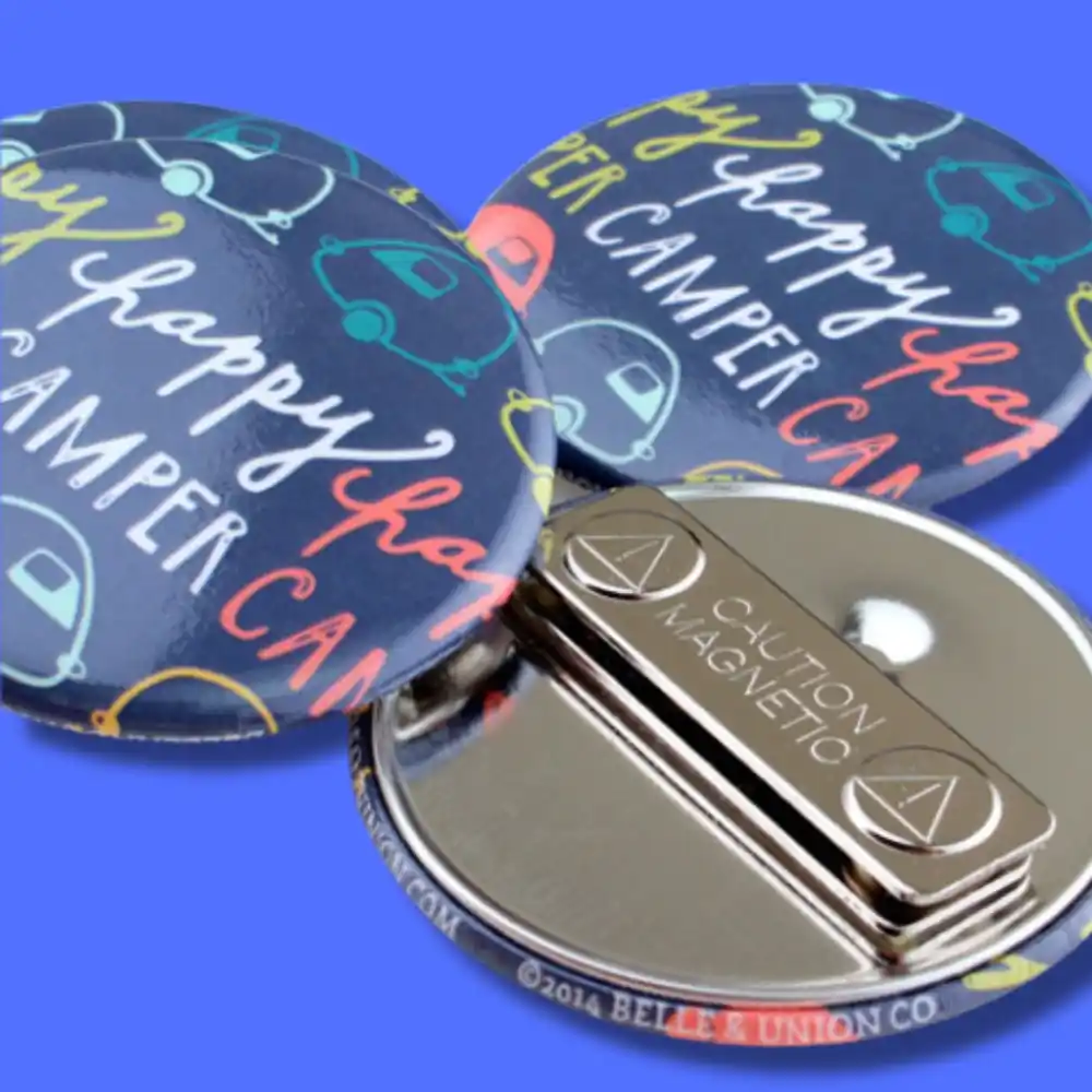 Custom Printed Campaign Buttons on High Quality Materials 3 Custom Printed Campaign Buttons on High Quality Materials 3