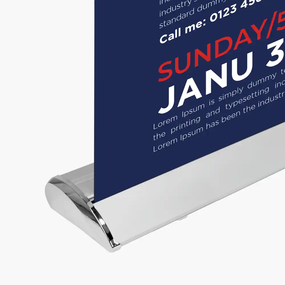 Custom Printed Campaign Double Sided Banner Stand on High Quality Materials 3 Custom Printed Campaign Double Sided Banner Stand on High Quality Materials 3