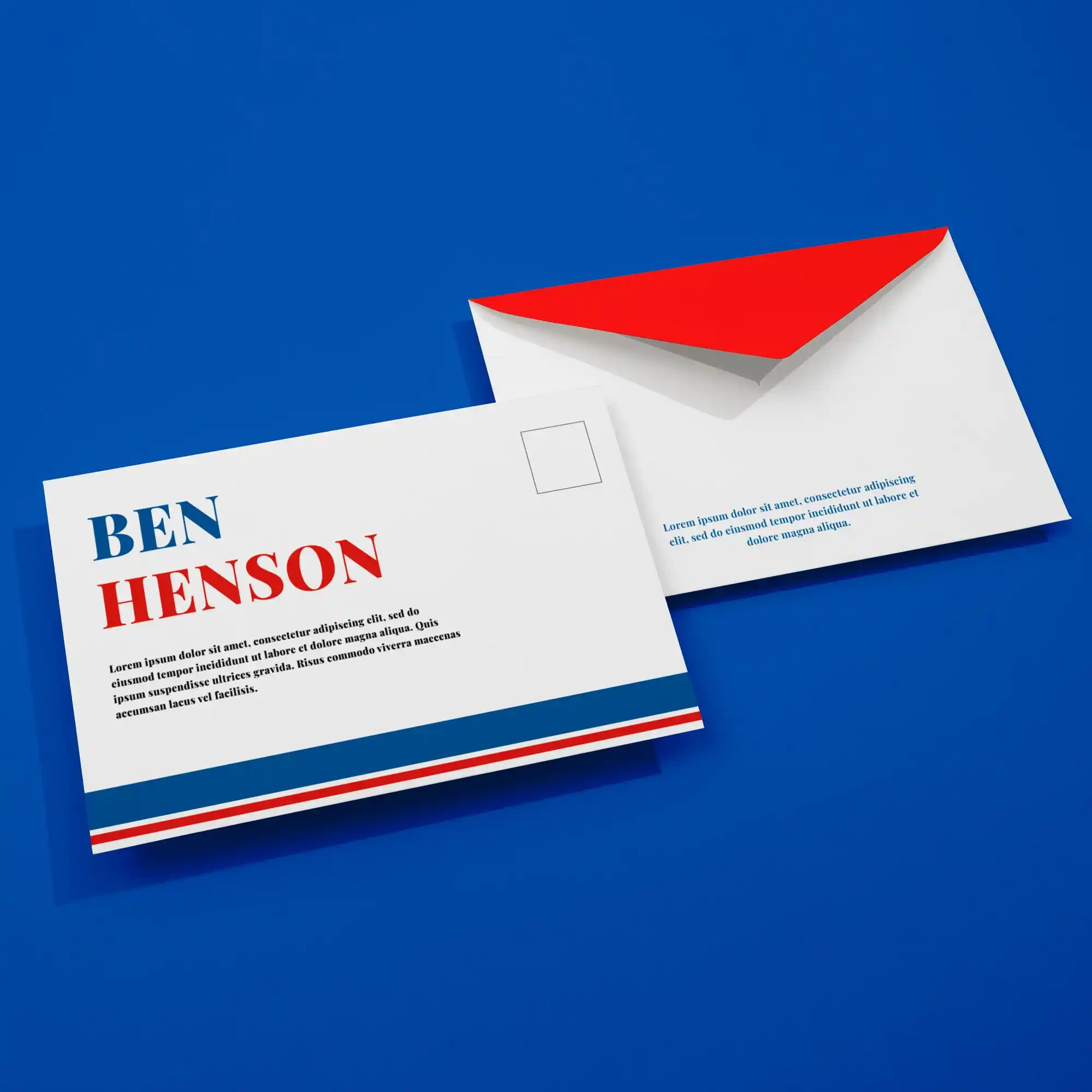 Custom Printed Campaign Envelopes on High Quality Materials 2 Custom Printed Campaign Envelopes on High Quality Materials 2