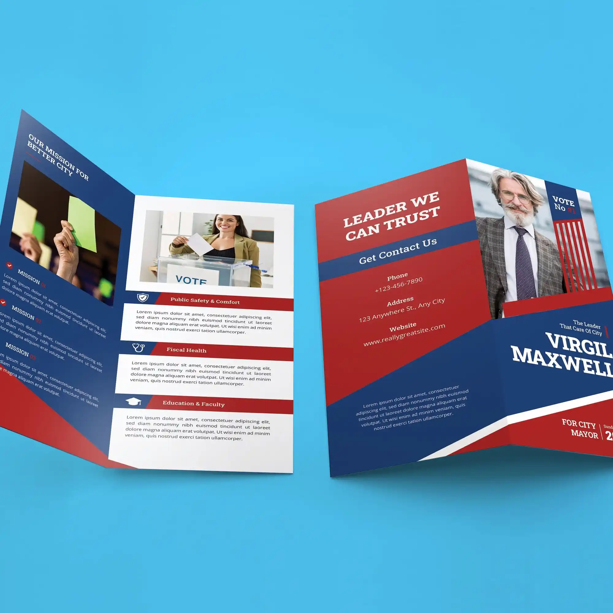 Custom Printed Campaign Half-Fold Brochures on High Quality Materials 1 Custom Printed Campaign Half-Fold Brochures on High Quality Materials 1