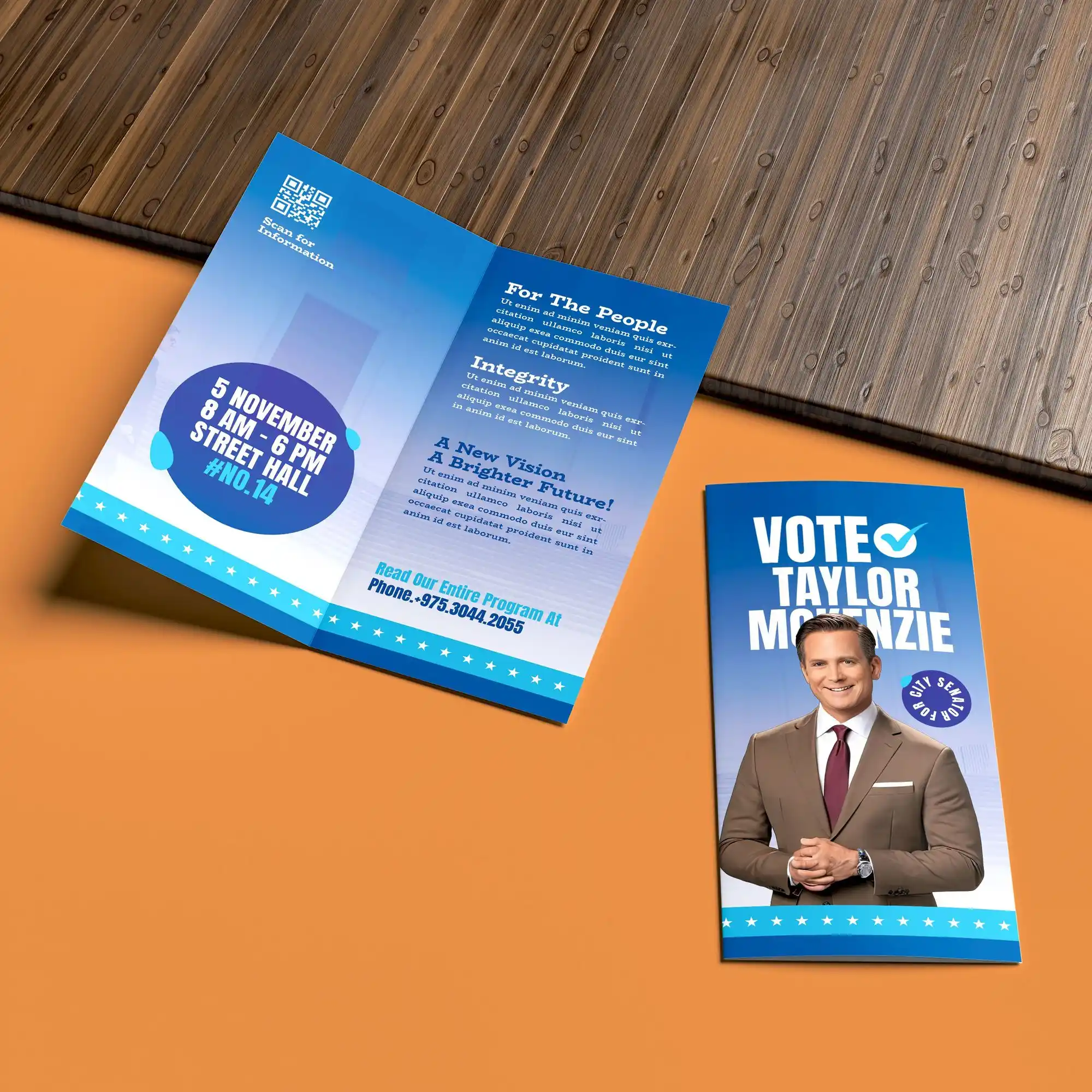 Custom Printed Campaign Half-Fold Brochures on High Quality Materials 2 Custom Printed Campaign Half-Fold Brochures on High Quality Materials 2