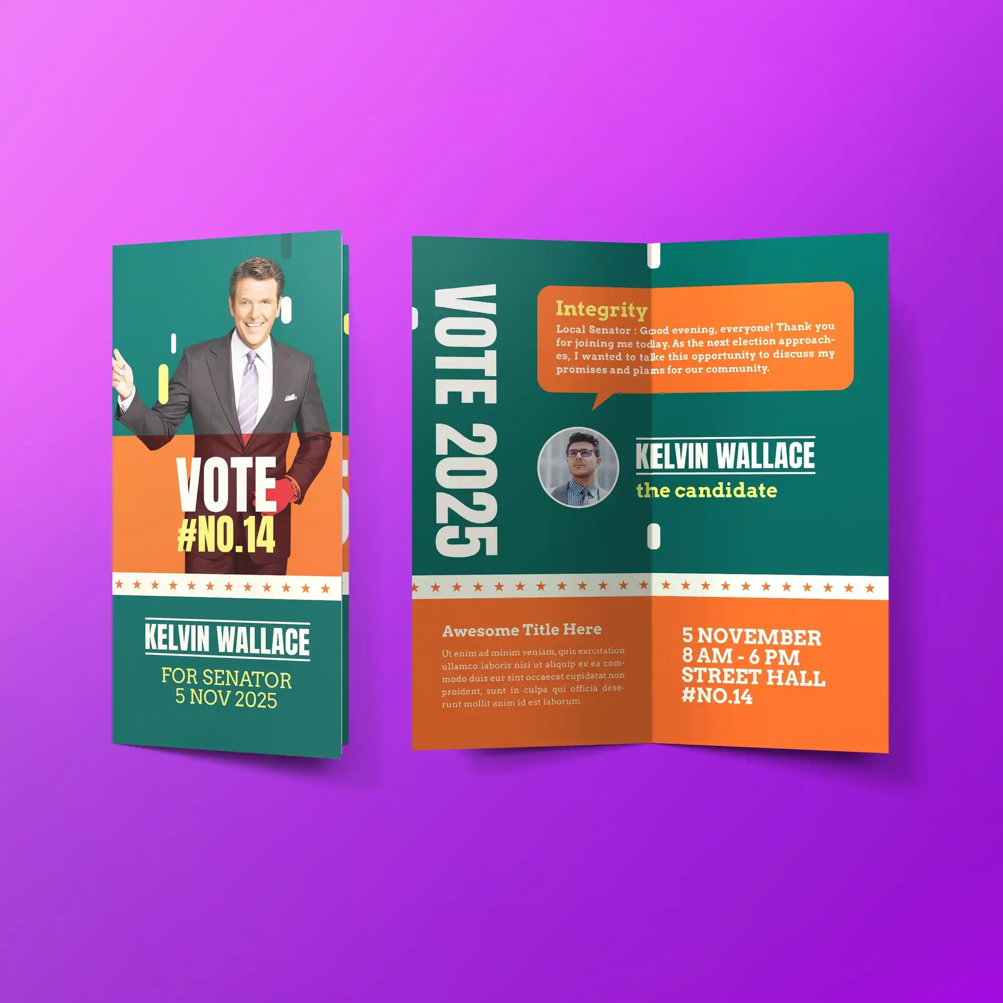 Custom Printed Campaign Half-Fold Brochures on High Quality Materials 3 Custom Printed Campaign Half-Fold Brochures on High Quality Materials 3