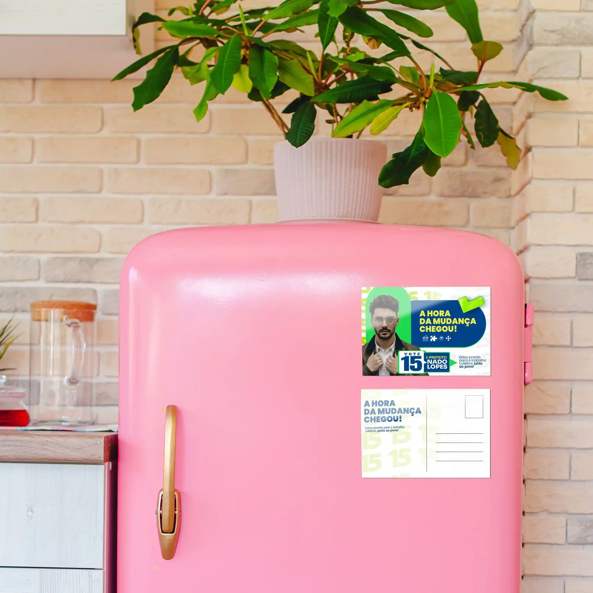 Custom Printed Campaign Magnetic Postcards on High Quality Materials 2 Custom Printed Campaign Magnetic Postcards on High Quality Materials 2