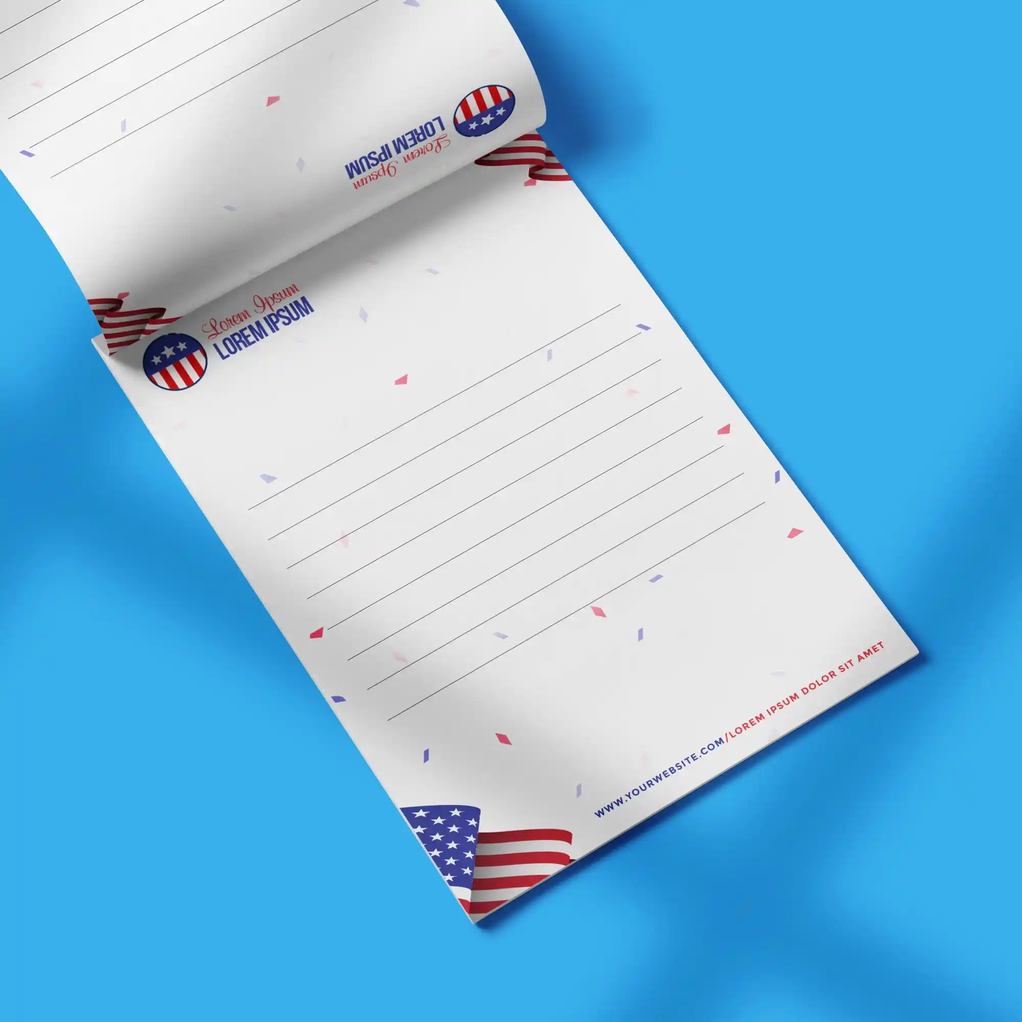 Custom Printed Campaign Notepads on High Quality Materials 1 Custom Printed Campaign Notepads on High Quality Materials 1