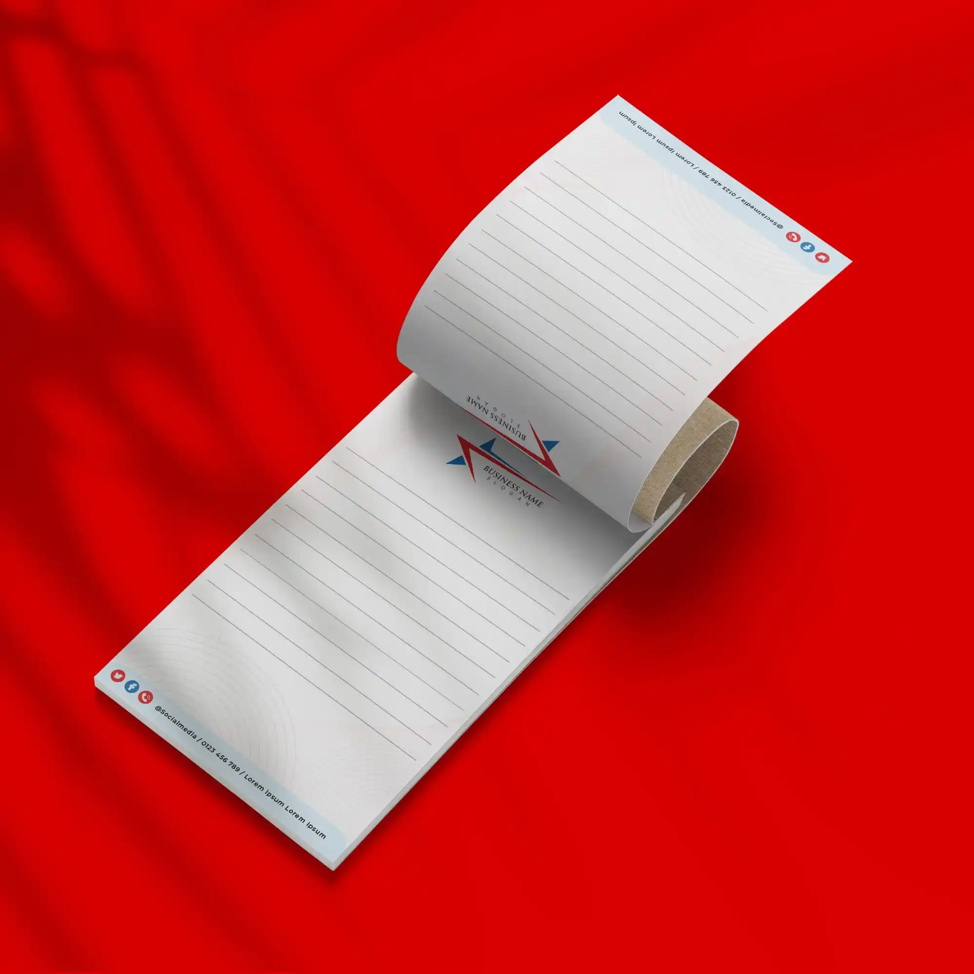 Custom Printed Campaign Notepads on High Quality Materials 2 Custom Printed Campaign Notepads on High Quality Materials 2