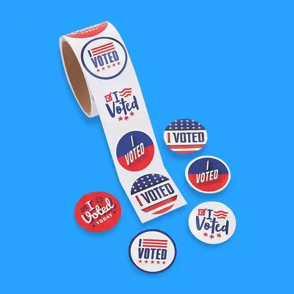 Custom Printed Campaign Paper Roll Stickers on High Quality Materials 1 Custom Printed Campaign Paper Roll Stickers on High Quality Materials 1