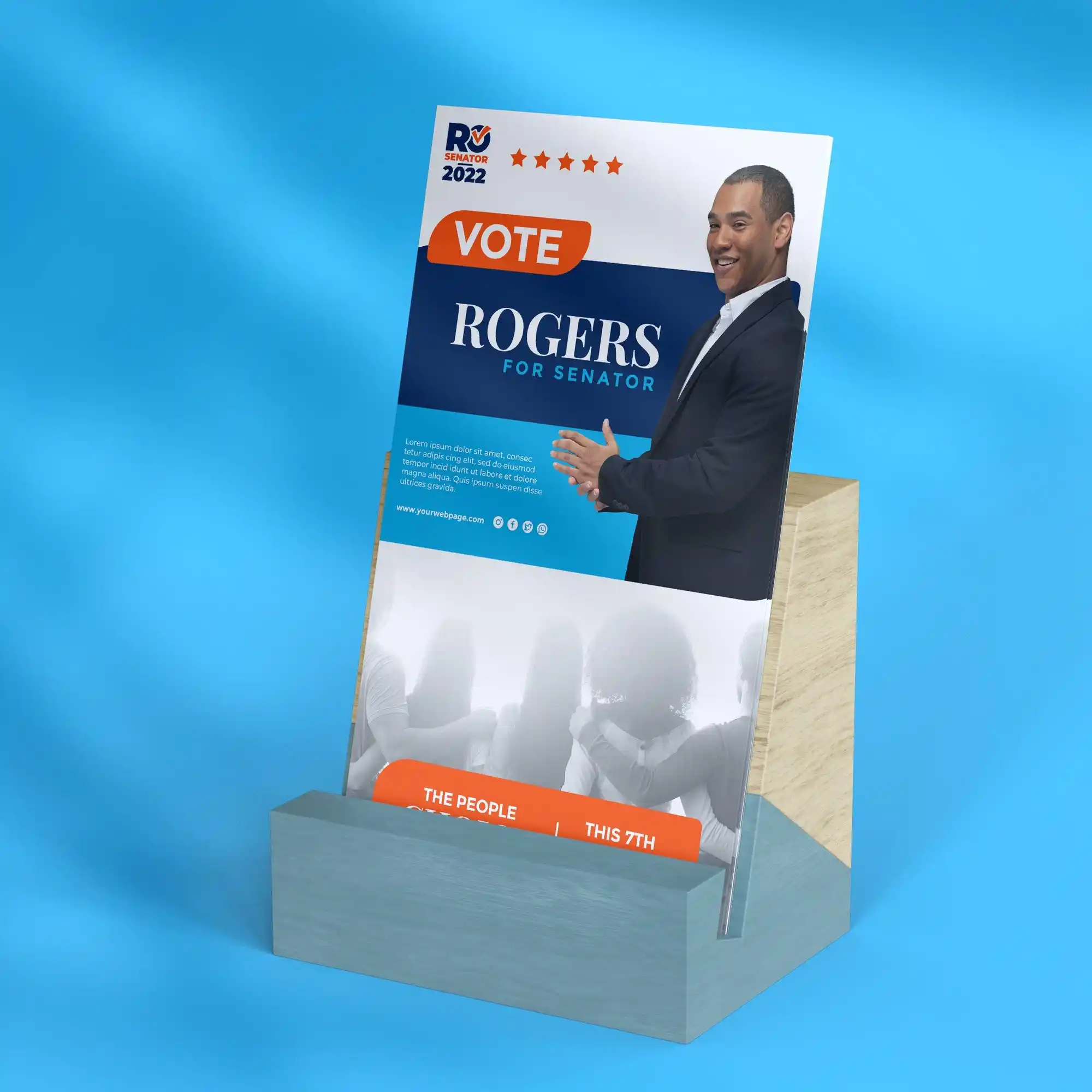 Custom Printed Campaign Rack Cards on High Quality Materials 1 Custom Printed Campaign Rack Cards on High Quality Materials 1