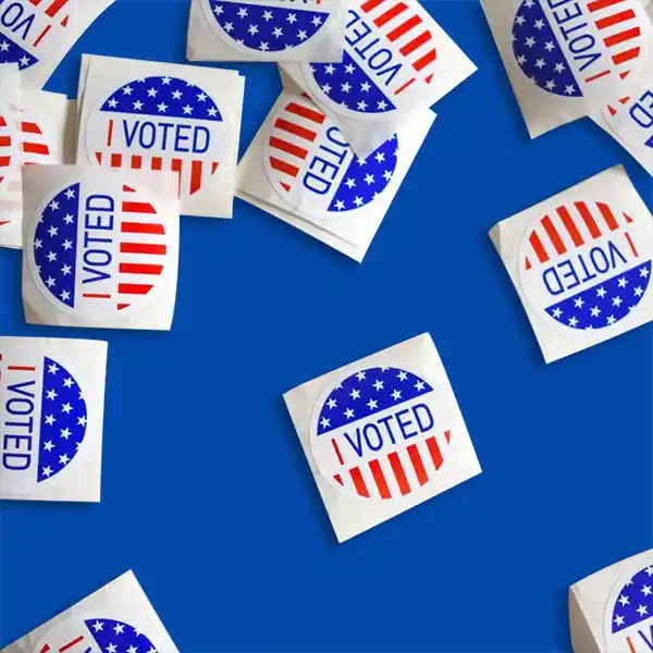 Custom Printed Campaign Roll Labels on High Quality Materials 2 Custom Printed Campaign Roll Labels on High Quality Materials 2