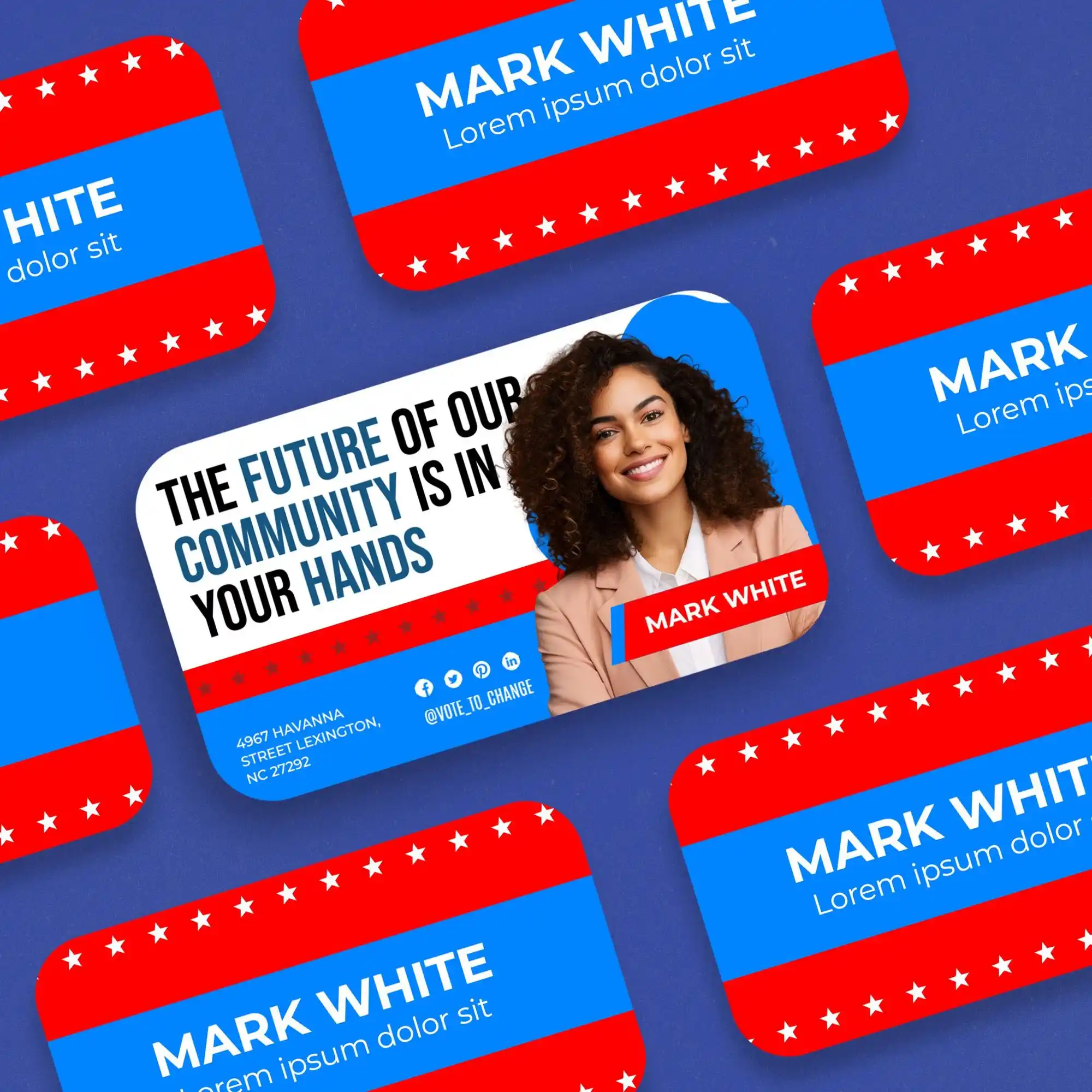 Custom Printed Campaign Rounded Corner Business Cards on High Quality Materials 2 Custom Printed Campaign Rounded Corner Business Cards on High Quality Materials 2