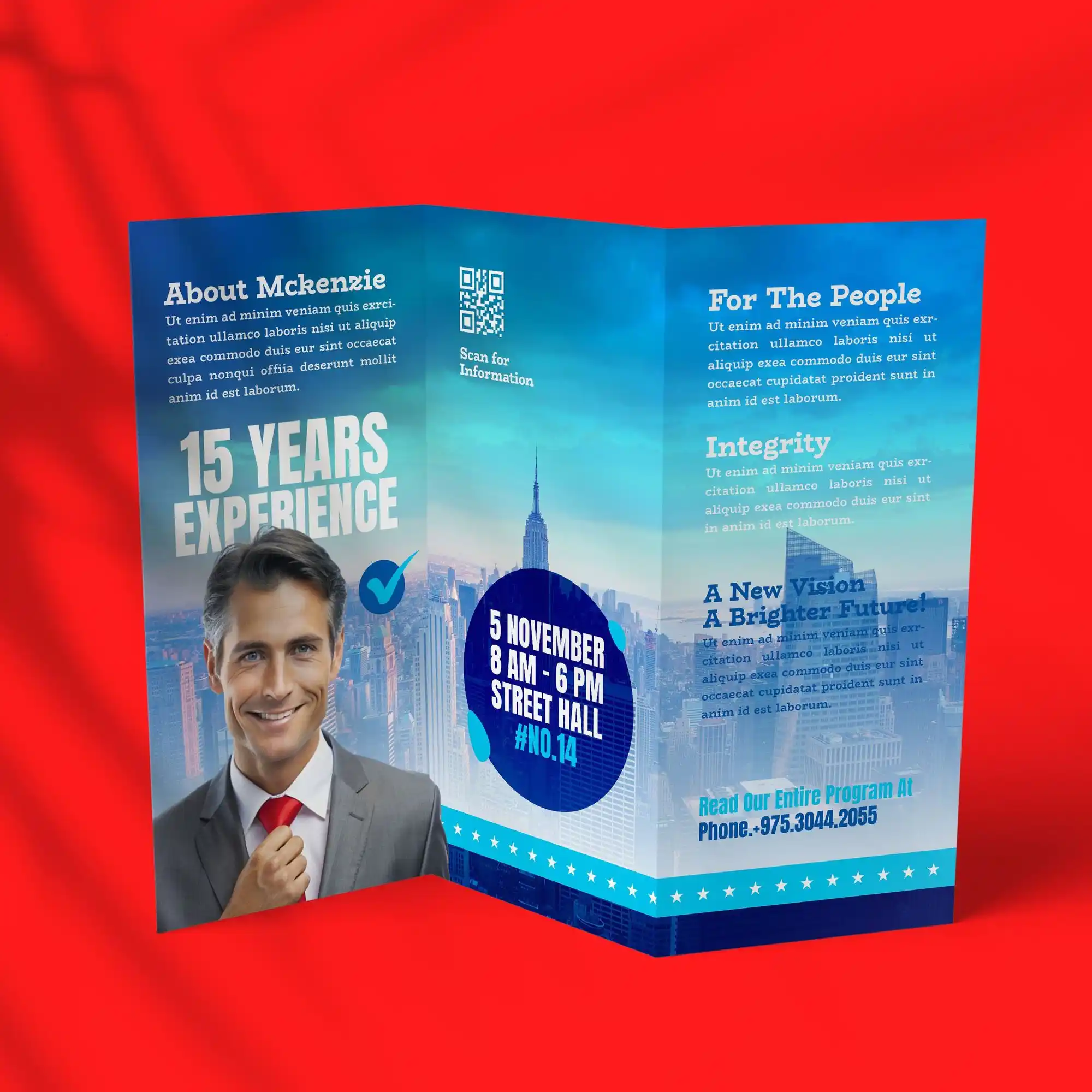 Custom Printed Campaign Tri-Fold Brochures on High Quality Materials 2 Custom Printed Campaign Tri-Fold Brochures on High Quality Materials 2