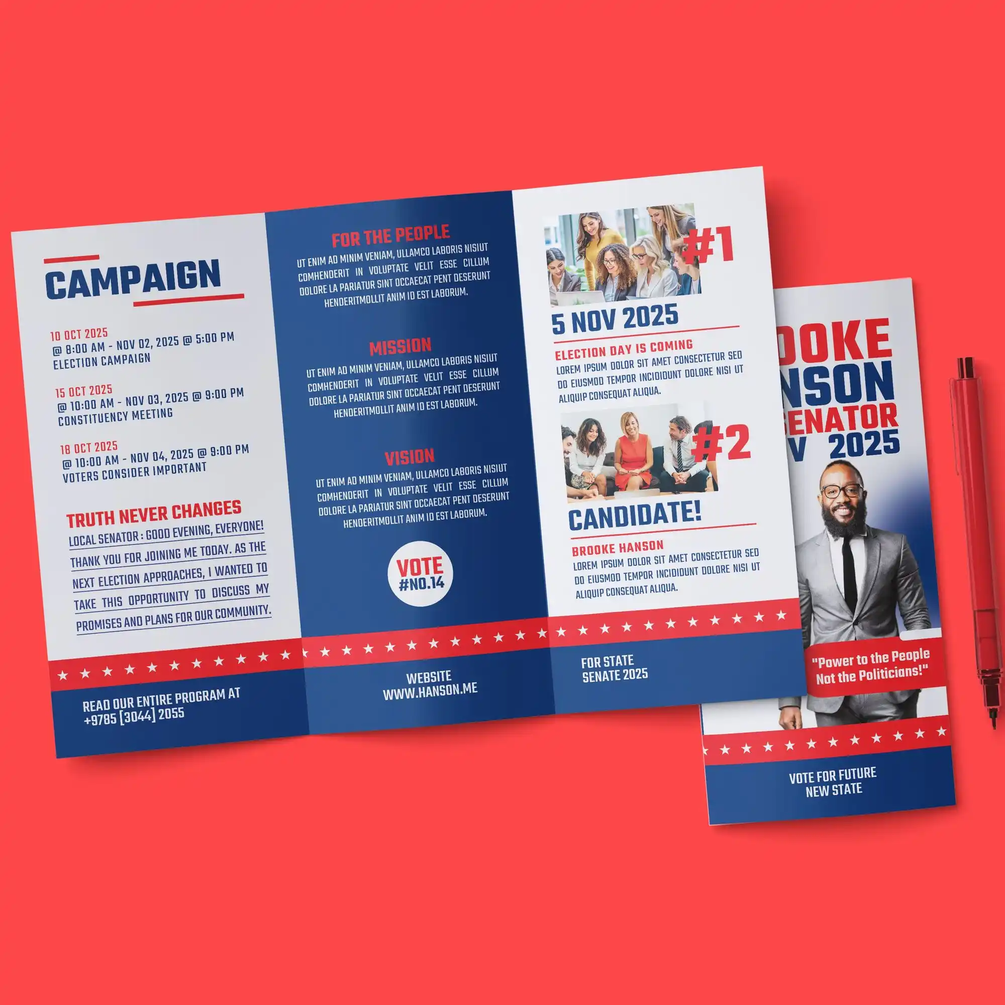 Custom Printed Campaign Z-Fold Brochures on High Quality Materials 1 Custom Printed Campaign Z-Fold Brochures on High Quality Materials 1