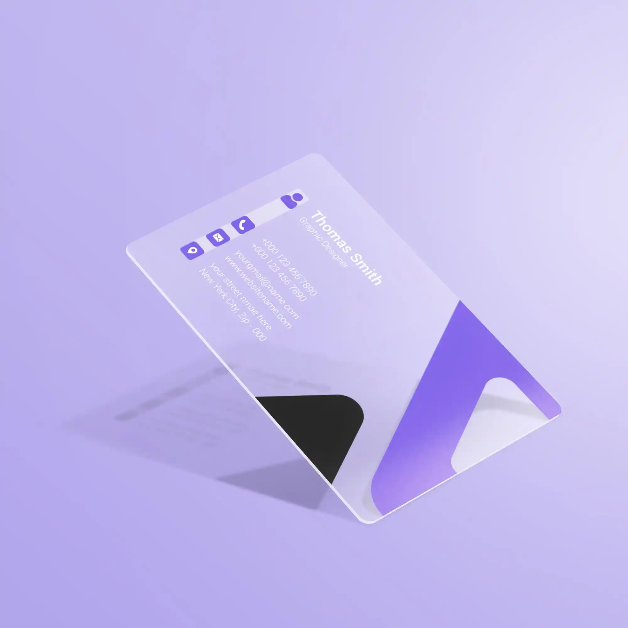 Custom Printed Clear Business Cards on High Quality Materials 1 Custom Printed Clear Business Cards on High Quality Materials 1