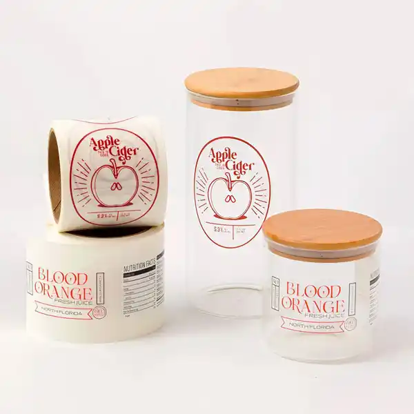 Custom Printed Clear Labels on High Quality Materials 1 Custom Printed Clear Labels on High Quality Materials 1