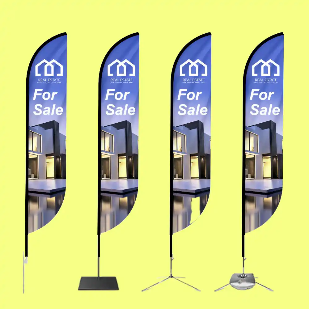 Custom Printed Convex Feather Flags on High Quality Materials 5 Custom Printed Convex Feather Flags on High Quality Materials 5