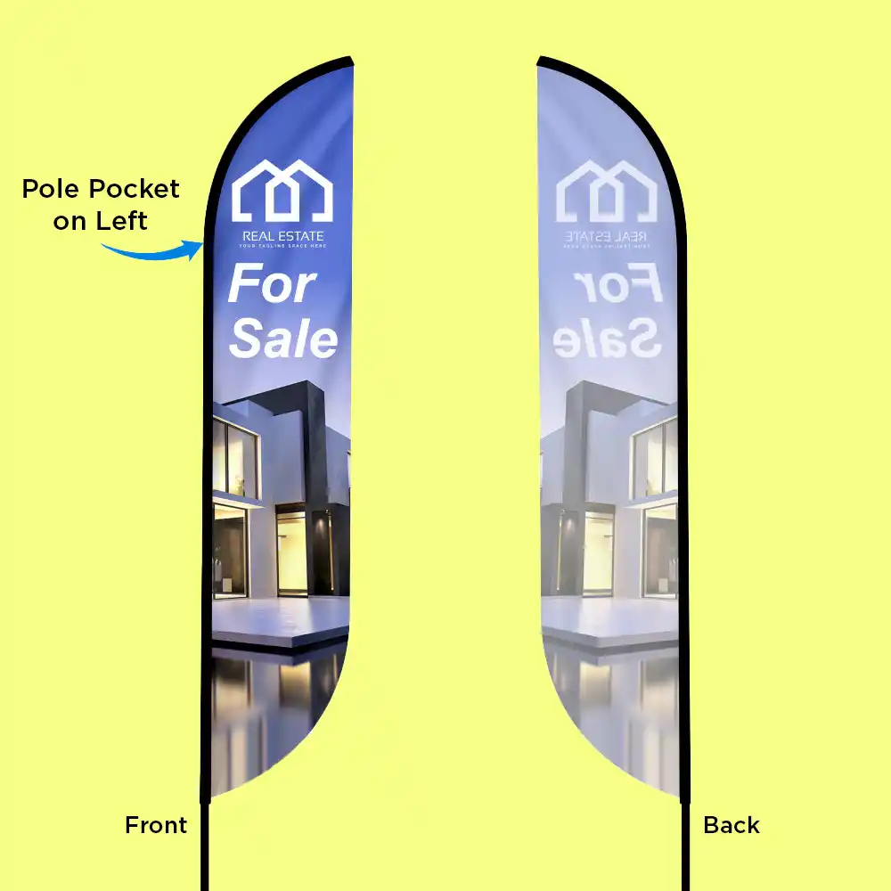 Custom Printed Convex Feather Flags on High Quality Materials 6 Custom Printed Convex Feather Flags on High Quality Materials 6