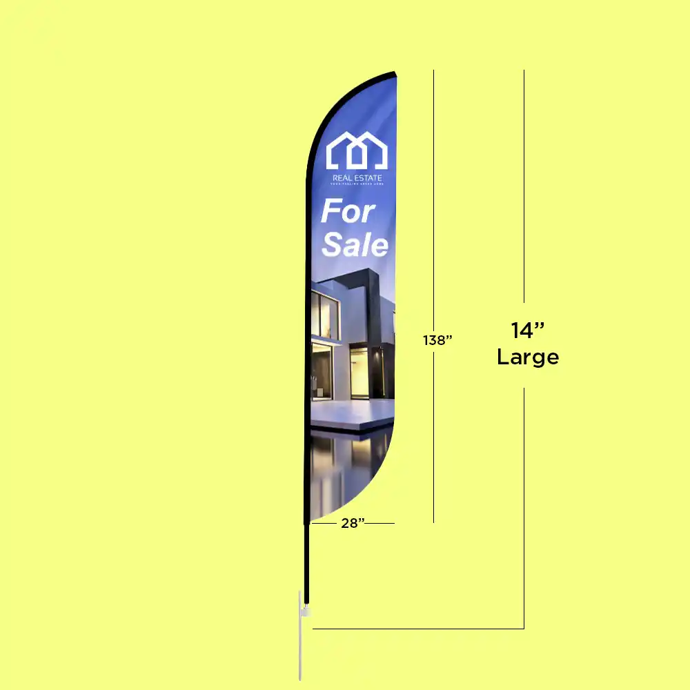 Custom Printed Convex Feather Flags on High Quality Materials 7 Custom Printed Convex Feather Flags on High Quality Materials 7