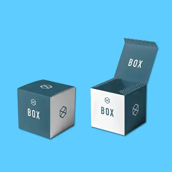 Custom Printed Cube Boxes on High Quality Materials 1 Custom Printed Cube Boxes on High Quality Materials 1
