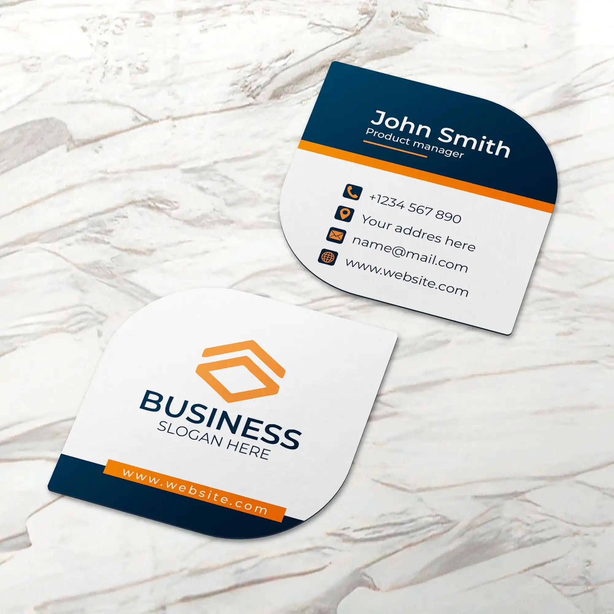 Custom Printed Custom Die Cut Business Cards on High Quality Materials 2 Custom Printed Custom Die Cut Business Cards on High Quality Materials 2