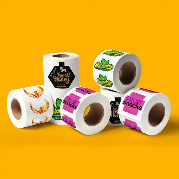 Custom Printed Custom Die Cut Roll Labels on High Quality Materials 1 Custom Printed Custom Die Cut Roll Labels on High Quality Materials 1