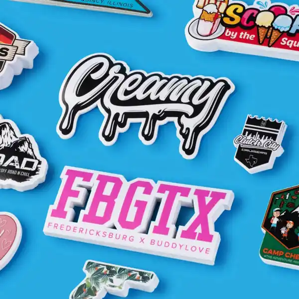 Custom Printed Cut-to-Shape Stickers on High Quality Materials 1 Custom Printed Cut-to-Shape Stickers on High Quality Materials 1