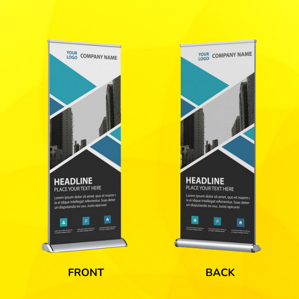 Custom Printed Double Sided Retractable Banner Stand on High Quality Materials 2 Custom Printed Double Sided Retractable Banner Stand on High Quality Materials 2