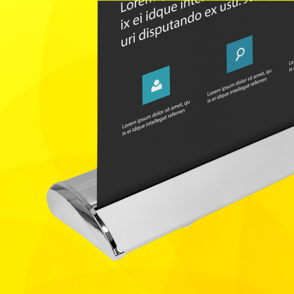 Custom Printed Double Sided Retractable Banner Stand on High Quality Materials 3 Custom Printed Double Sided Retractable Banner Stand on High Quality Materials 3