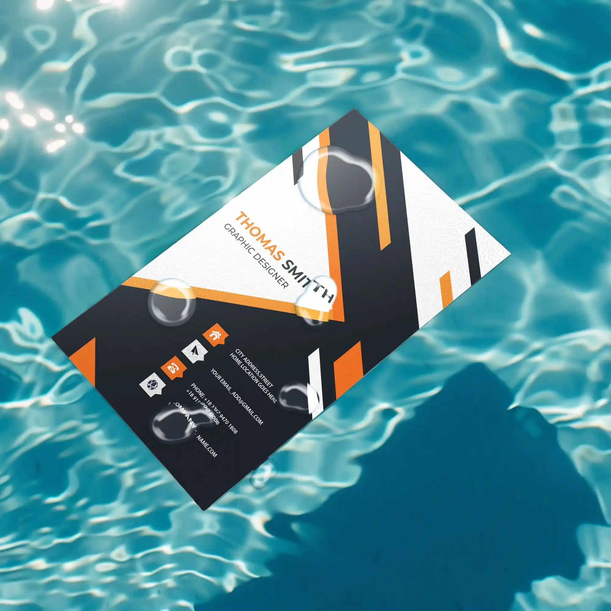 Custom Printed Durable Business Cards on High Quality Materials 3 Custom Printed Durable Business Cards on High Quality Materials 3