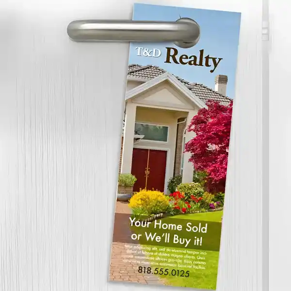 Custom Printed Durable Door Hangers on High Quality Materials 3 Custom Printed Durable Door Hangers on High Quality Materials 3