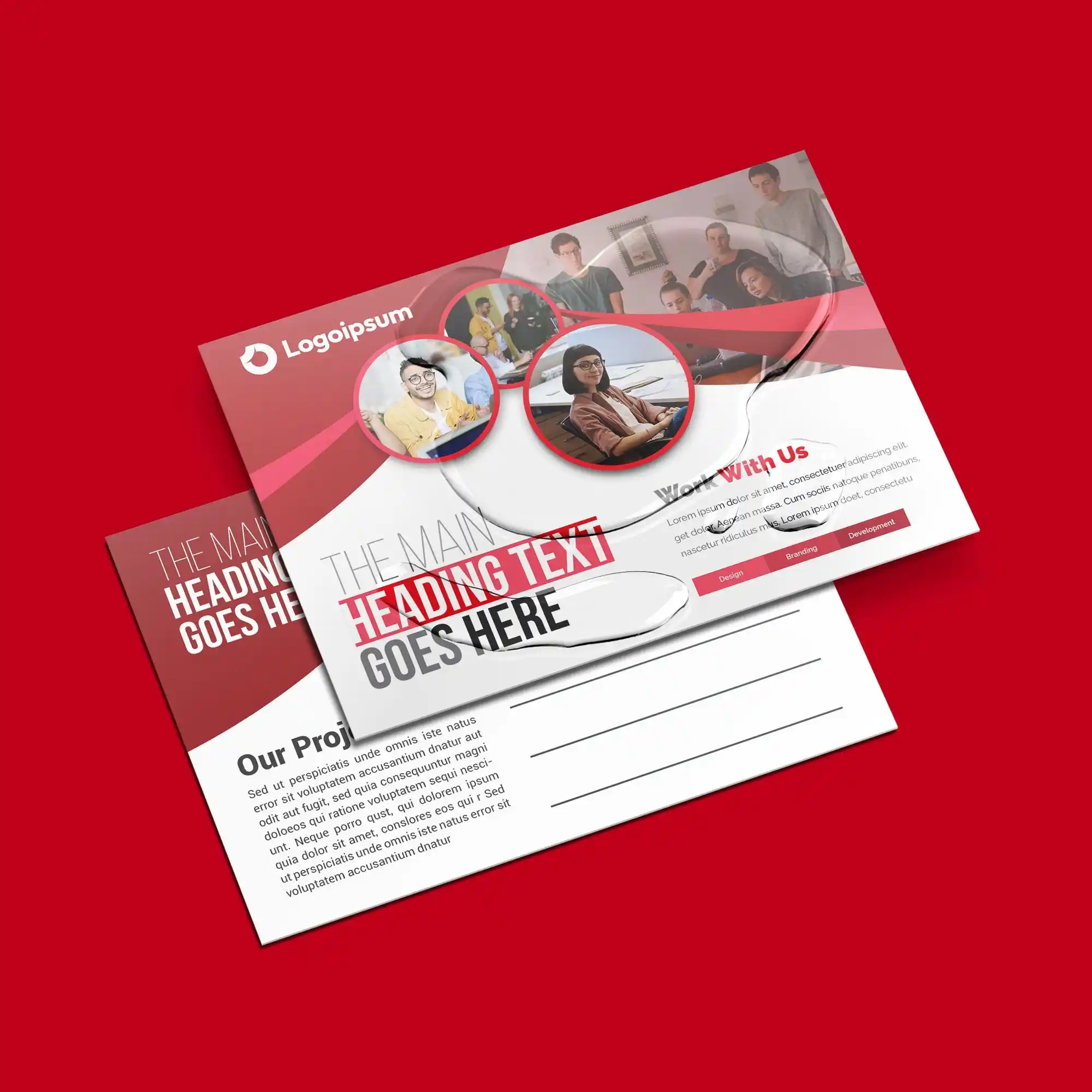 Custom Printed Durable Postcards on High Quality Materials 2 Custom Printed Durable Postcards on High Quality Materials 2