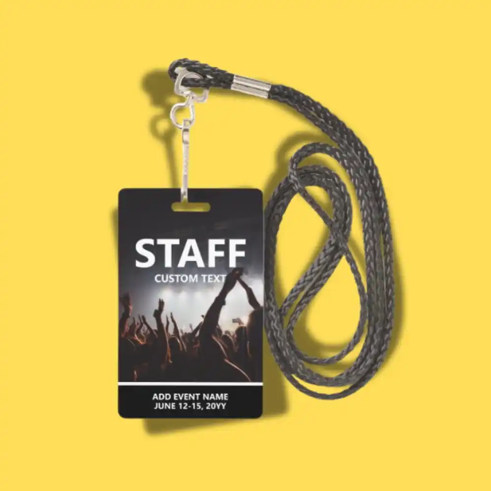 Custom Printed Event Credentials on High Quality Materials 4 Custom Printed Event Credentials on High Quality Materials 4