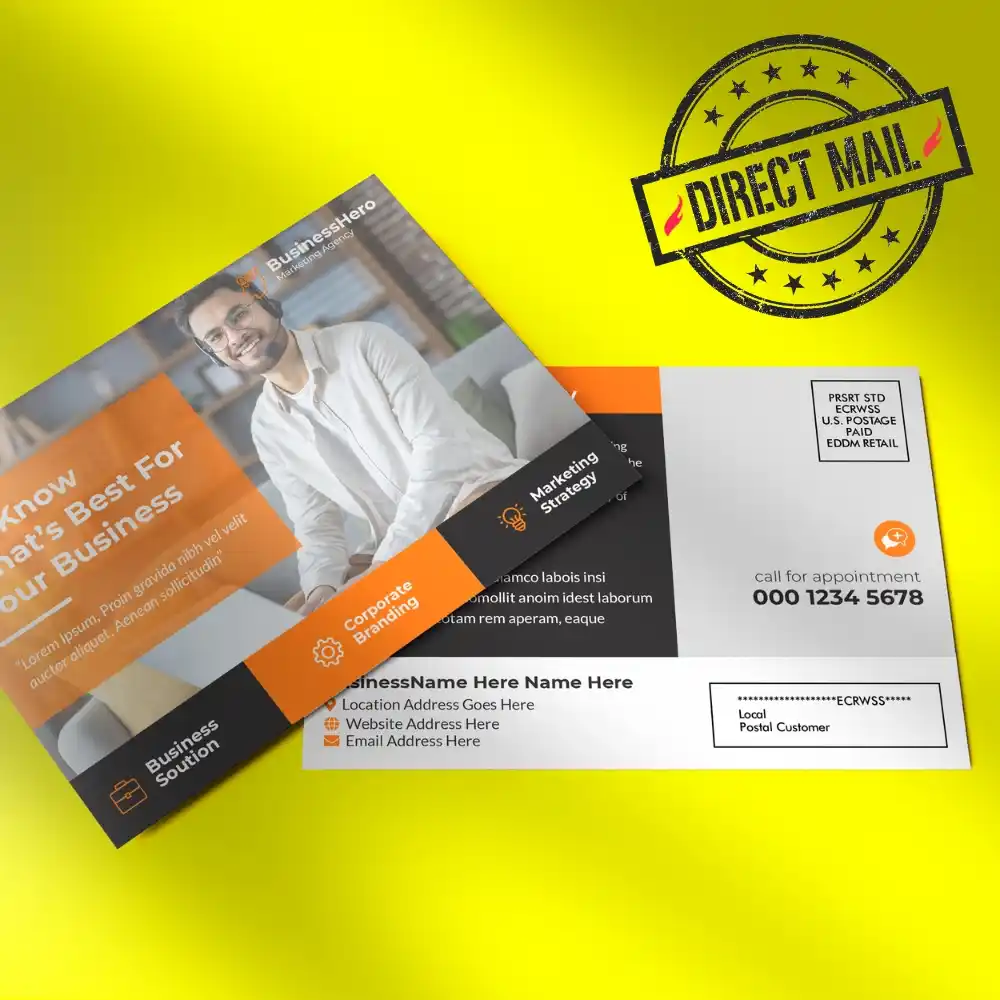 Custom Printed Every Door Direct Mail EDDM on High Quality Materials 1 Custom Printed Every Door Direct Mail EDDM on High Quality Materials 1