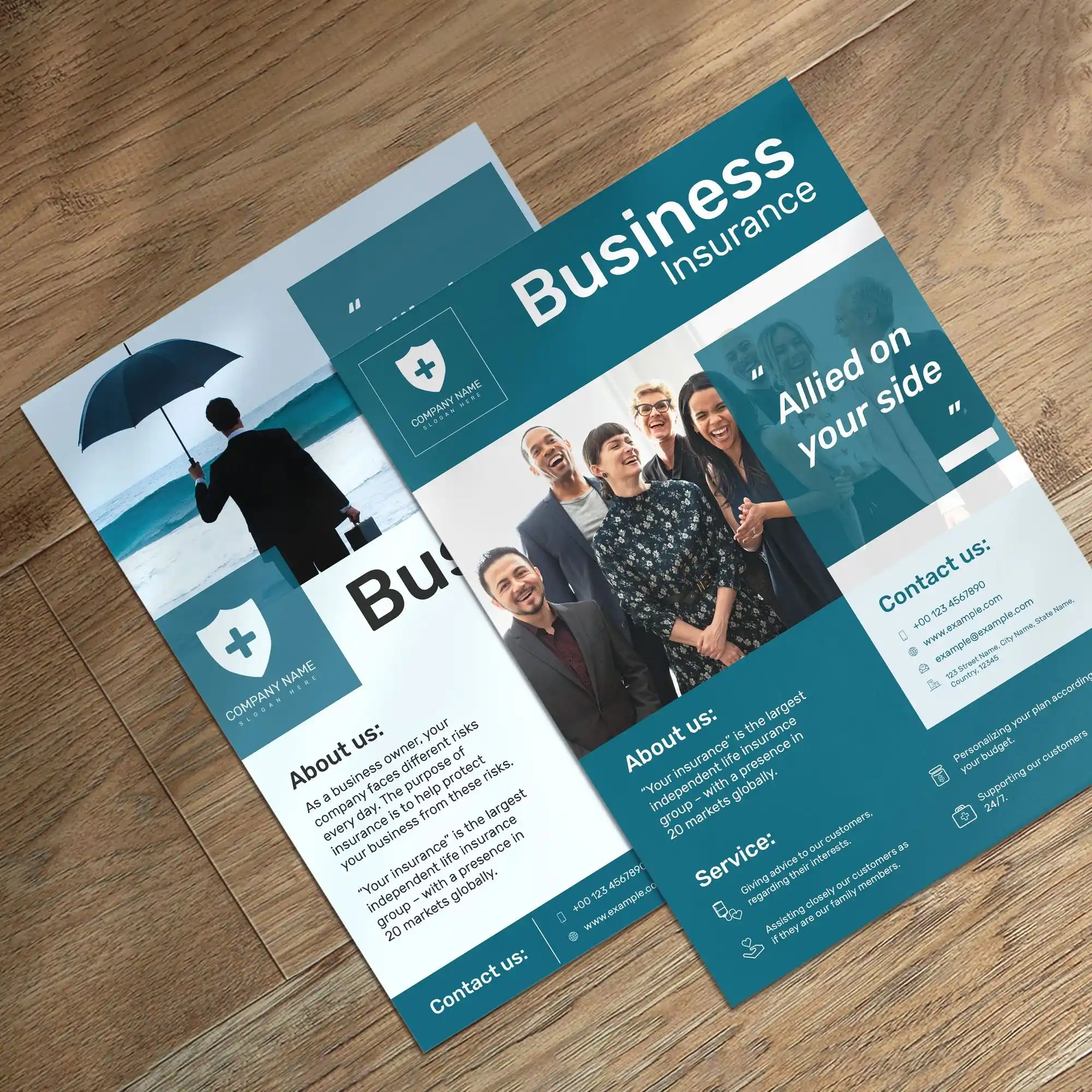 Custom Printed Flat Brochures on High Quality Materials 3 Custom Printed Flat Brochures on High Quality Materials 3