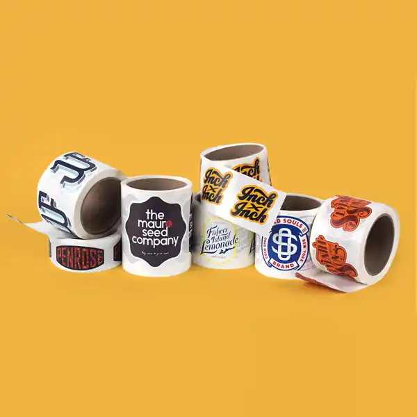 Custom Printed Fluorescent Labels on High Quality Materials 2 Custom Printed Fluorescent Labels on High Quality Materials 2