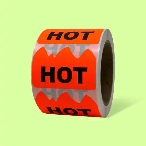 Custom Printed Fluorescent Labels on High Quality Materials 3 Custom Printed Fluorescent Labels on High Quality Materials 3